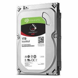 Seagate Ironwolf Nas Internal 3.5" Sata Drive, 1tb, 6gb/ S, 5900rpm, 3yr Wty St1000vn002