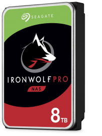 Seagate 8Tb Ironwolf Pro Ent Nas Hdd 3.5In Internal Sata 6Gb/ S 7200Rpm 256Mb Cache St8000Ne001