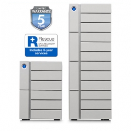 Lacie 6big 24tb Raid0/ 1/ 5/ 6/ 10 (6x4tb 7200rpm ) Usb-c Thund Erbolt3 5yr Stfk24000400