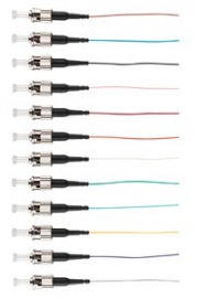 4cabling Fibre Pigtail St Om1 Multimode 2m - 12 Pack Rainbow 015.012.7102