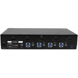 Startech 4-port Hdmi Kvm Switch - Built-in Usb 3.0 Hub For Peripheral Devices - 1080p - Control Four Hdmi Computers Using A Single Console Wit Sv431hdu3a2