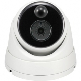 Swann 4k Ip True Detect White Dome Camera W Audio Swnhd-886msd-au