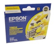 Epson T063490 Yellow Ink Cartridge For C67/ 87, Cx3700/ 4100/ 4700, 380page
