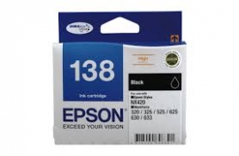 Epson T138192 High Capacity Black Ink For Nx420, Workforce 60, 320, 325, 525~