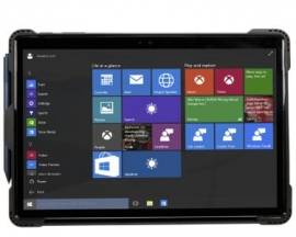 Targus Thd137glz, Safeport Case For Ms Surface Pro (2017) And Surface Pro 4 - Grey/ Black Thd137glz