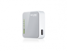 Tp-Link 150Mbps Portable 3G Wireless N Router, Compatible With Umts/ Hspa/ Evdo Usb Modem, 3G/ Wan