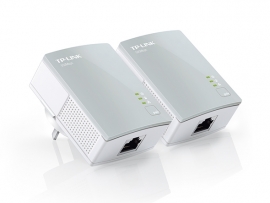 Tp-link Av500 Mini Powerline Adapter Starter Kit, Up To 500mbps With 10/ 100mbps Ethernet Port