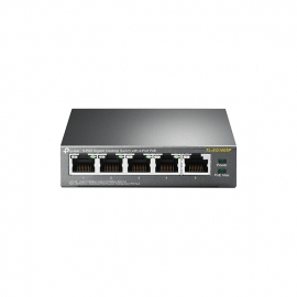 Tp-link 5-port Gigabit Desktop Switch With 4-port Poe 5 Gigabit Rj45 Ports Including 4 Poe Ports