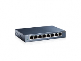 Tp-link Tl-sg108 8-port Desktop Gigabit Switch - Steel Case Tl-sg108