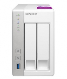 Qnap Ts-231p2-4g 2-bay Nas Annapurna Labs Al314 Quad Core 1.7ghz 4gb Ddr3 Sodimm Ram (max 8gb) Sata
