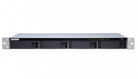 Qnap Ts-431xeu-8g 4-bay Quad-core 1.7 Ghz Short-depth Rackmount Nas With 100w Power Supply 8gb