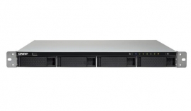 Qnap Ts-463xu-rp-4g 4 Bay Nas (no Disk) 4gb Amd Gx-420mc Gbe(4) 10gbe(1) 1u 2yr Ts-463xu-rp-4g