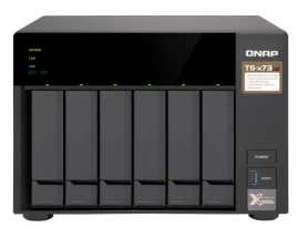 Qnap Ts-673-4g 6 Bay Nas (no Disk) M.2 Ssd Slot (2) 4gb Rx-421nd Gbe (4) Twr 2yr Ts-673-4g