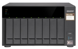 Qnap Ts-873-4g 8 Bay Nas (no Disk) M.2 Ssd Slot(2) 4gb Rx-421nd Gbe(4) Twr 2yr Ts-873-4g