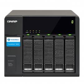 Qnap TX-500P 5-Bay Expension Unit for QNAP Thunderbolt vNAS series (TVS-871T-i5-16G/ TVS-871T-i7-16G)