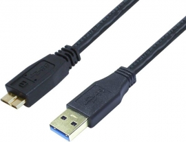 Blupeak 1M Usb 3.0 Superspeed Cable Usb-A Male To Micro Usb Male (Lifetime Warranty) U3Am01
