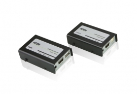 Aten Hdmi/ Usb Cat 5 Extender (1080p@40m), Supports All Usb 2.0 Full Speed Device (up To 12 Mbps)