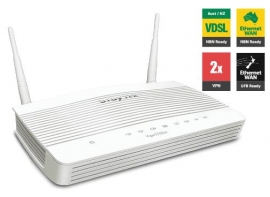 Draytek Vdsl2 & Adsl2+ Firewall Qos Ipv6 Router With 1 X Giga Wan/lan 3 X Giga Lans 2 X Vpns Usb