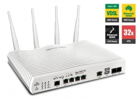 Draytek Vigor2862vac Multi Wan Firewall Qos Ipv6 Router With Vdsl2/ Adsl2+ Gigabit And 3g/ 4g