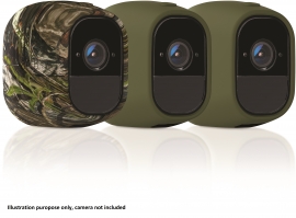Netgear ARLO PRO REPLACEABLE UV RESISTANT 2x GREEN 1x CAMOUFLAGE SILICONE SKIN (PACK OF 3) VMA4200-10000S