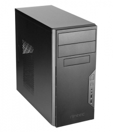 Antec Micro/ Mini-ITX Case: Case : Black SGCC steel 1x 92mm fan Affordable Durability. (No PSU)