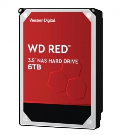WD Nas 3.5": 6Tb Red Sata3 6Gb/ S Intellipower 256Mb Wd60Efax