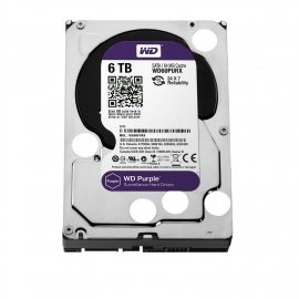Western Digital 3.5" Wd Purple 6tb Intellipower 64mb Sata Iii (6gbps) 3yrs Wd60purz