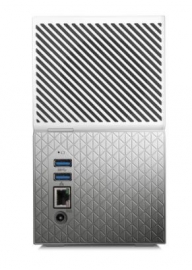 Western Digital My Cloud Home Duo 20Tb Dual-Drive Personal Cloud Storage (Nas) Raid1 Media Server File Sync Pc/ Mac Backup - White Wdbmut0200Jwt-Sesn