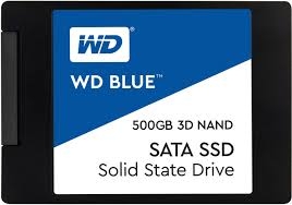 Western Digital Ssd 2.5": 500gb Blue, 3d Nand, Sata Interface, Cssd Platform, 3yr Warranty Wds500g2b0a