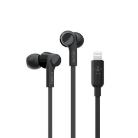 Belkin Headphones With Lightning Connector Black 2 Yr Wty G3H0001Btblk