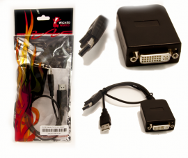 Wicked Wired Active Displayport To Dvi-d Adapter Cable Ww-av-adp-dldvi