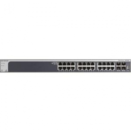Netgear Xs728t 24 Port 10-gigabit Ethernet Smart Switch With 4 X Sfp+ Xs728t-100ajs