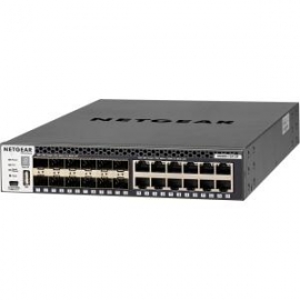 Netgear M4300-12x12f 24-port Fully Managed Stackable Layer 3 Switch (24 X 10g Ports: 12 X 10gbase-t