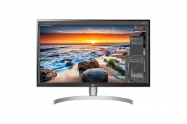 Lg Ul850 27" Uhd Ips Led (16:9) 3840X2160 5Ms Hdmi Dp Usb-C Hdr400 Tilt 3Yr 27Ul850-W
