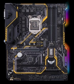 Asus Intel Motherboard Tuf Z370-plus Gaming Lga 1151-2 Atx - Z370 Chipset Tuf Z370-plus Gaming