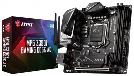 Msi Intel Z390 Socket 1151 Itx Gaming Motherboard Twin Turbo M.2 Ddr4 Boost 2Xddr4 1Xpcie M.2